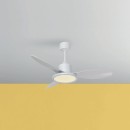 Ventilateurs plafonniers LED - Ventilateur plafonnier 3000 lm Ø965 – BOREAS – blanc mat
