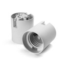 Douilles en Bakélite et PVC - Chemise lisse E27 pour douille à connexion rapide thermoplastique