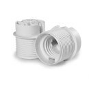 Douilles en Bakélite et PVC - Chemise filetée E27 pour douille à connexion rapide thermoplastique