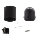 Douilles en Bakélite et PVC - Douille E27 noire thermoplastique avec interrupteur à tirette