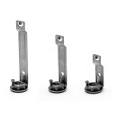 Tiges bougie E14 métal Ø23,5 mm – Support douille pour luminaire : 65, 85 & 100 mm