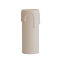 Fourreau PVC blanc Ø26 mm pour douille E14 finition Bougies