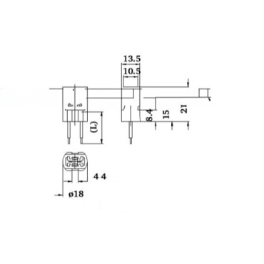 Douilles Techniques - Douille G9 haute température 280°C – Stéatite – 250V 2A
