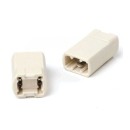 Douilles Techniques - Douille G9 haute température 280°C – Stéatite – Sans fil – 250V 2A