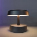 Lampes sans fils pour table et jardin - Lampe LED rechargeable noire SAN – éclairage tactile nomade IP44 USB-C