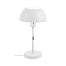 Lampe à poser - URBAN S – Lampe de table blanche en métal avec culot E27