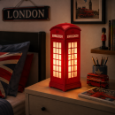 Lampe à poser - Cabine Téléphone Anglaise – Lampe décorative rouge style London