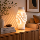Lampe à poser - HELIOS – Lampe de table design blanche disponible en 3 tailles