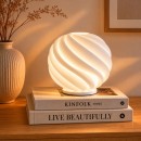 Lampe à poser - GLOBE – Lampe de table blanche design sphérique