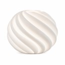 Lampe à poser - GLOBE – Lampe de table blanche design sphérique sans base