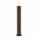 Éclairage jardin & terrasse - Borne extérieure CADICE aspect cuivre IP44 E27 pour terrasse, allée et jardin