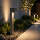 Éclairage jardin & terrasse - Borne extérieure IBIZA5G anthracite IP65 GU10 – Éclairage design pour allée et jardin