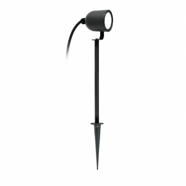 Éclairage jardin & terrasse - Spot piquet extérieur noir orientable IP65 GU10 pour éclairage paysager