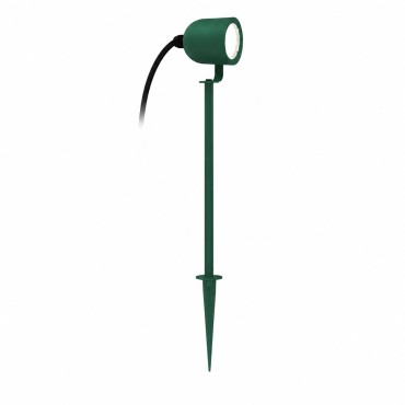 Éclairage jardin & terrasse - Spot piquet extérieur vert orientable IP65 GU10 pour éclairage paysager naturel