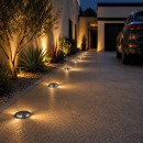 Éclairage jardin & terrasse - Spot encastrable extérieur triple faisceau IP65 GU10 pour terrasse et allée