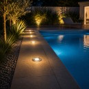 Éclairage jardin & terrasse - Spot encastrable extérieur inox IP67 GU10 pour terrasse et bord de piscine