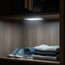 Éclairage cuisine & dressing - Panneau LED carré rechargeable avec détecteur de présence – 200 x 200 mm