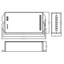 Casambi - PWM5 Pro Casambi - Contrôleur Bluetooth 5 Canaux pour Rubans LED RGB, RGBW, CCT et Monochrome 12-24V