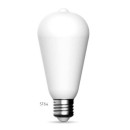 Ampoules LED Déco, Vintage et Rétro - Ampoule E27 Edison ST64 7W 2700K - IRC95 - Verre Porcelaine Dimmable – Vintage