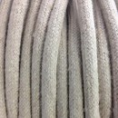 Câbles textiles ronds 2x0.75 mm² Fil Électrique Lin naturel Beige Clair 2x0,75mm² - Câble Électrique Textile de Qualité