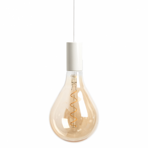 Douille Lampe E27 Porcelaine - Douille E27 en céramique blanche pour lampe suspension