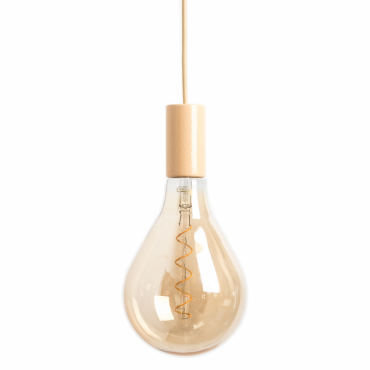 Douille Lampe E27 Porcelaine - Douille E27 en céramique ivoire : une création vintage pour votre lampe suspension