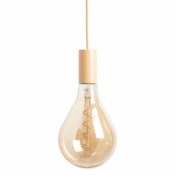 Douille Lampe E27 Porcelaine - Douille E27 en céramique ivoire pour lampe suspension