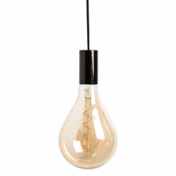 Douille Lampe E27 Porcelaine - Douille E27 en céramique noire pour lampe suspension