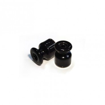 Composants - Grip isolant porcelaine noir