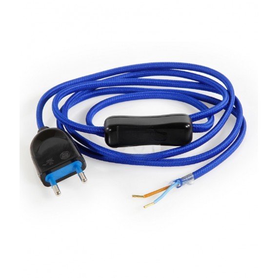 Câble pré-monté - Kit Fil bleu italien 180