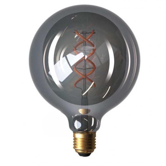 Ampoules LED - Ampoule Led E27 G125 5W - verre fumé