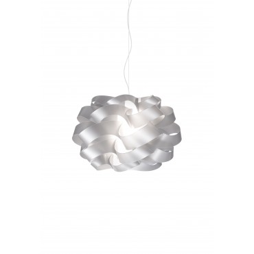 Lampes et Kits prêts à l'emploi - Suspension Cloud en Polilux argenté