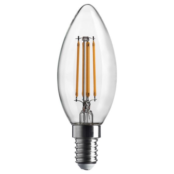 Ampoules - Ampoule led à filament E14 470lm, 40 W (Eq. Inc.), blanc chaud, dimmable