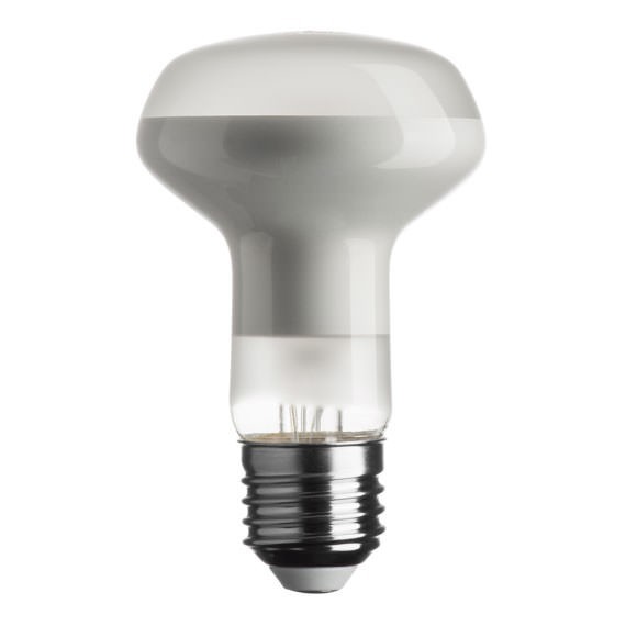 Ampoules - Réflecteur led satinée E27 470lm, 40 W (Eq. Inc.), blanc chaud