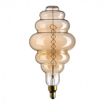 Ampoules - Ampoule led déco dorée 500Lm, blanc chaud, dimmable
