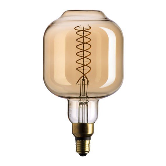 Ampoules - Ampoule led déco dorée 500Lm, blanc chaud, dimmable