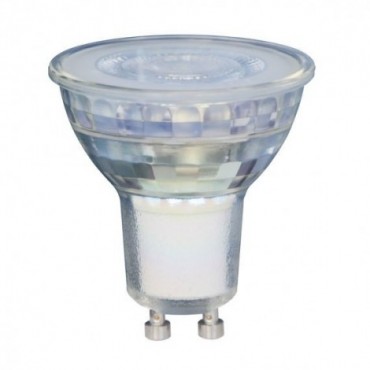 Ampoules - Réflecteur led verre GU10 500lm, 70W (Eq. Inc.), blanc chaud