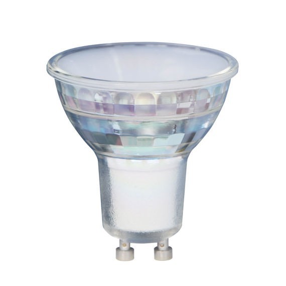 Ampoules - Réflecteur led verre GU10 500lm, 70W (Eq. Inc.), blanc neutre