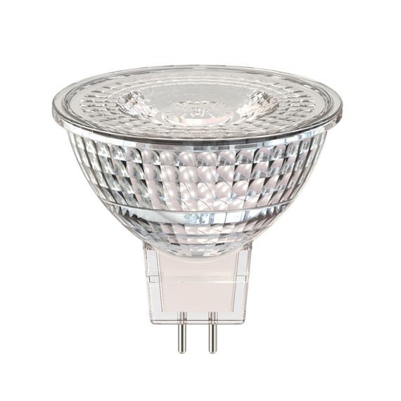 Ampoules - Réflecteur led verre GU5,6 400lm, 38W (Eq. Inc.), blanc chaud