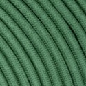 Câble Textile Vert Militaire - 2x0.75mm²