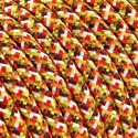 Câble Textile Pixels Orange - 2x0,75mm²