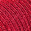 Fil électrique tissu câble rond 2x0.75 mm² Fil Électrique Tissu Rouge Brillant 2x0,75mm² - Câble Électrique Textile de Qualité