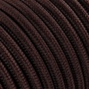 Fil électrique tissu câble rond 2x0.75 mm² Fil Électrique Tissu Marron 2x0,75mm² - Câble Électrique Textile de Qualité