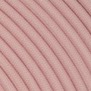 Fil électrique tissu câble rond 2x0.75 mm² Fil Électrique Tissu Rose Antique 2x0,75mm² - Câble Électrique Textile de Qualité