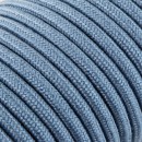 Fil électrique tissu câble rond 2x0.75 mm² Fil Électrique Tissu Bleu Avion 2x0,75mm² - Câble Électrique Textile de Qualité