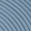 Fil électrique tissu câble rond 2x0.75 mm² Fil Électrique Tissu Bleu Azur 2x0,75mm² - Câble Électrique Textile de Qualité