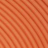 Fil électrique tissu câble rond 2x0.75 mm² Fil Électrique Tissu Mandarine 2x0,75mm² - Câble Électrique Textile de Qualité