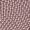 Fil électrique tissu câble rond 2x0.75 mm² Fil Électrique Tissu Crème Bordeaux 2x0,75mm² - Câble Électrique Textile de Qualité