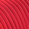 Fil électrique - câble électrique textile grande section Câble Textile Rouge 3x1.5mm² - Alliez Style et Puissance dans Vos Pr...