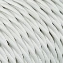 Câbles textiles grandes sections Câble Torsadé Textile Blanc 3x1.5mm² - Alliez Style et Puissance dans Vos Projets Électriques